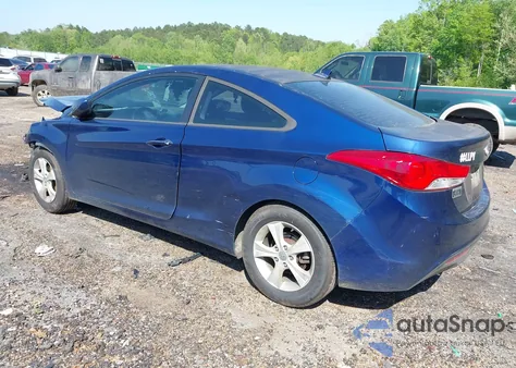 2013 Hyundai Elantra Gs из США, поврежденный, VIN KMHDH6AEXDU003084
